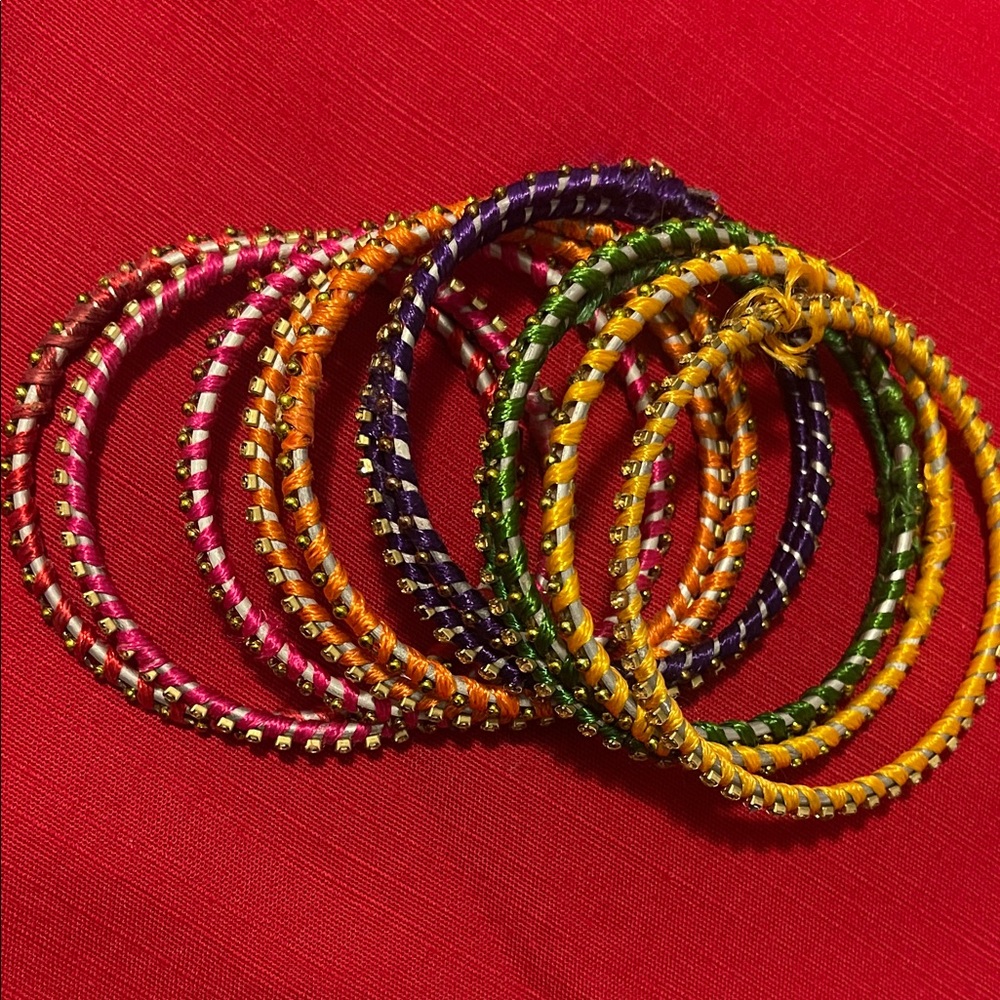Colorful Women's Bangles Set